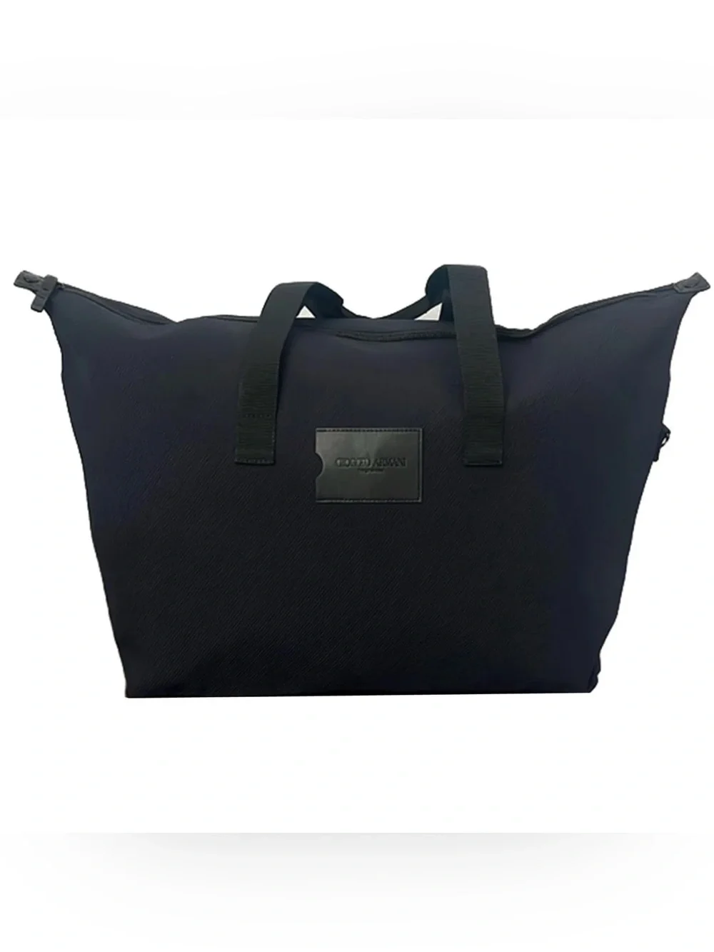 Emporio Armani Navy and Black Duffel Tote for Men